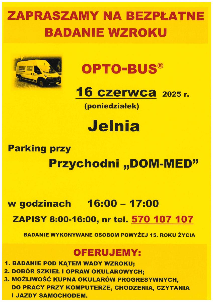 bezpłatne badanie wzroku