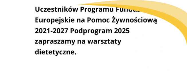 warsztaty dietetyczne